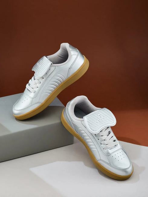 JACE Silver Women's Sneakers